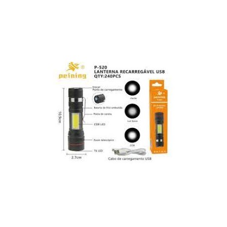 LANTERNA MULTIFUNCIONAL PEINING P-520