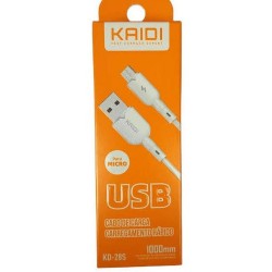 CABO USB 2.0 MICRO USB KAIDI 1M MOD KD-28S