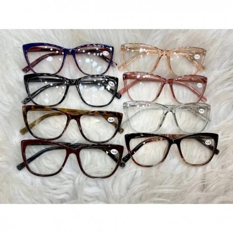 OCULOS LEITURA + 1,00 ATÉ + 4,00 DE GRAU GATINHO FEMININO