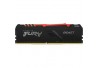 MEMÓRIA DDR4 16GB 2666 KINGSTON FURY BEAST RGB