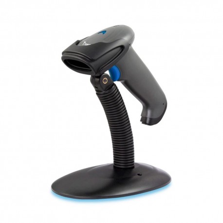 LEITOR CÓDIGO BARRAS USB KNUP MOD 1017A+ C/ SUPORTE