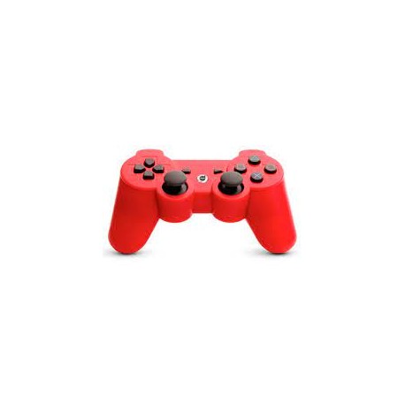 CONTROLE PS3 SEM FIO BLUETOOTH VERMELHO