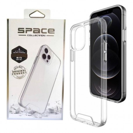 CASE PROTETORA IPHONE 14 PRO SPACE COLLECTION ACRILICO TRANSPARENTE