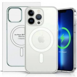 CASE PROTETORA IPHONE 11 CLEAR CASE MAGNETIC MAGSAFE ACRILICO TRANSPARENTE