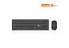 TECLADO+MOUSE LECOO USB S/ FIO MOD KW201