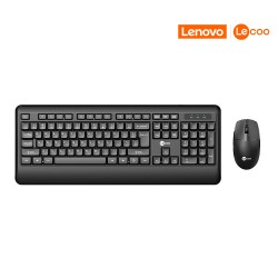 TECLADO+MOUSE LECOO USB S/ FIO MOD KW202