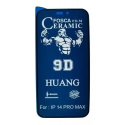 PELÍCULA DE PRIVACIDADE IPHONE 14 PRO MAX CERAMICA 9D HUANG