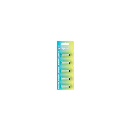 BATERIA ALCALINA C/ 5 MAXPRINT 12V A23 MOD 758571