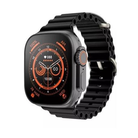 RELOGIO SMARTWATCH MICROWEAR WATCH ULTRA PRETO