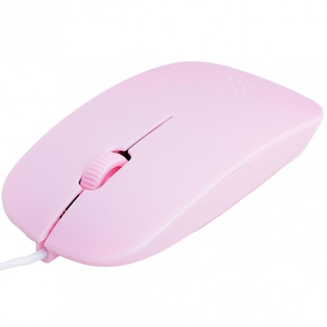 MOUSE ÓPTICO USB MAXPRINT SURFACE ROSA MOD 60000136 