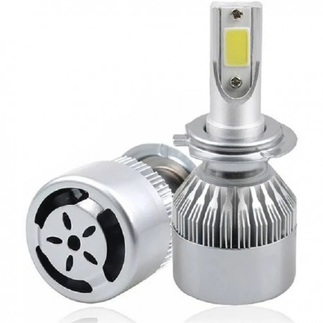 LAMPADA LED PARA FAROL AUTOMOTIVO MOD TP38 72W 12000 LÚMENS CONECTOR HB4