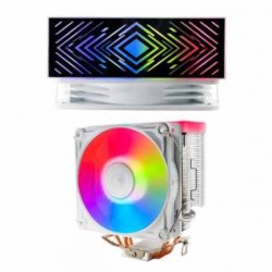 COOLER PROCESSADOR DEX AMD / INTEL RGB MOD DX-2012 BRANCO