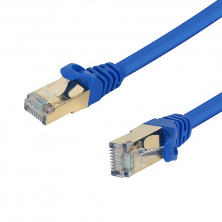 CABO REDE C/ CONECTOR RJ45 2,5M CAT7 PLUSCABLE MOD CAT725BL