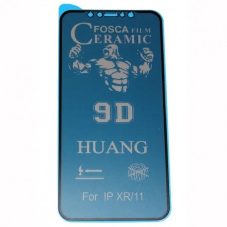 PELÍCULA DE PRIVACIDADE IPHONE XR / 11 CERAMICA FOSCA 9D HUANG