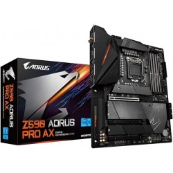 PLACA-MÃE GIGABYTE Z590 AORUS PRO AX DDR4 S/V/R ( 12ª Geração )
