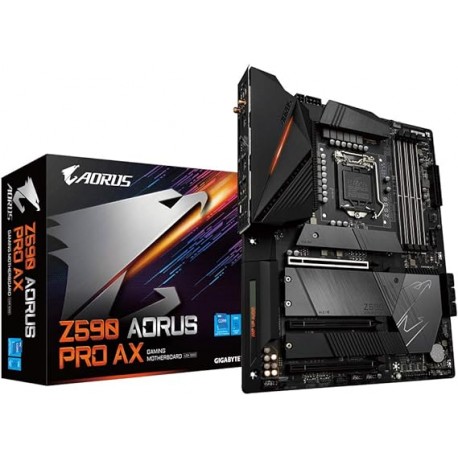 PLACA-MÃE GIGABYTE Z590 AORUS PRO AX DDR4 S/V/R ( 12ª Geração )
