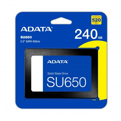 HD SSD 240GB SATA ADATA SU650