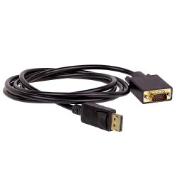 CABO DISPLAYPORT / VGA MACHO 1.8M 
