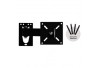 SUPORTE ARTICULADO TV UNIVERSAL BRASFORMA