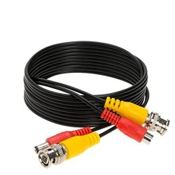 CABO CFTV COM CONECTOR BNC / DC POWER 18M PRETO