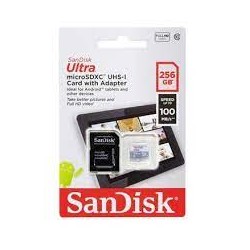 MICRO SD 256GB SANDISK ULTRA 100MB