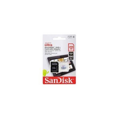 MICRO SD 256GB SANDISK ULTRA 100MB