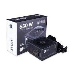 FONTE 650W REAL PFC BRONZE ROP MAXPRINT