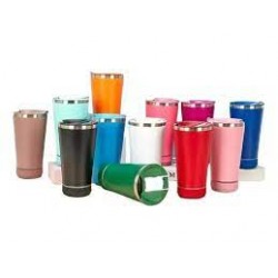 COPO TÉRMICO MUSIC C/ TAMPA E ABRIDOR 473ML
