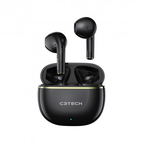 FONE DE OUVIDO BLUETOOTH 5.1 C3TECH MOD EP-TWS-30BK