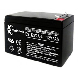 BATERIA P/ NOBREAK COLETEK 12V 7AH