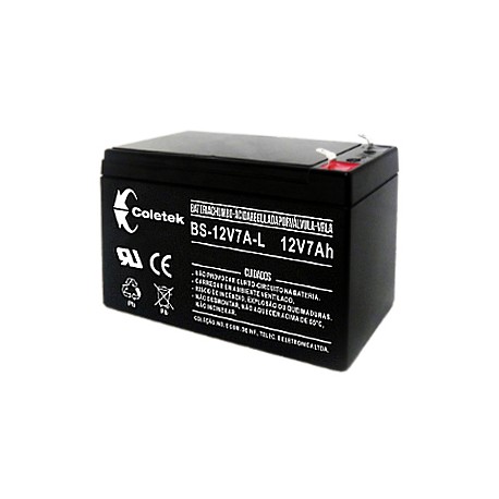 BATERIA P/ NOBREAK COLETEK 12V 7AH