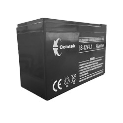 BATERIA P/ ALARME COLETEK 12V 5AH MOD BS-12V5A-T1