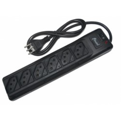 FILTRO DE LINHA ISOTEL 6 TOMADAS CABO 5 METRO