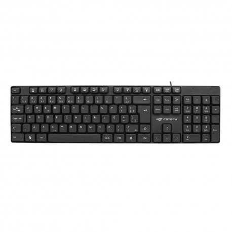 TECLADO C3TECH MULTIMIDIA USB MOD KB-M10BK