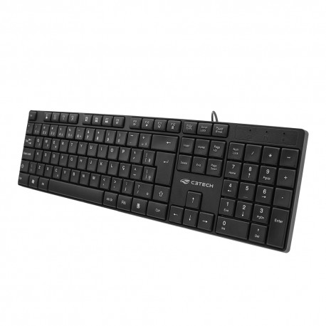 TECLADO C3TECH MULTIMIDIA USB MOD KB-M11BK