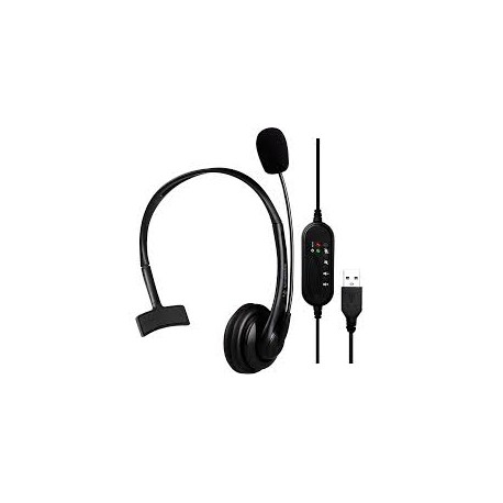 HEADSET C/ MICROFONE USB FORTREK MOD FK731A