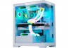 GABINETE GAMER K-MEX POSEIDON WHITE CG-W1G4 S/ FONTE