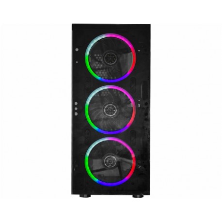 GABINETE GAMER K-MEX DIVINUS MULTICOLOR CG-AL10 S/ FONTE