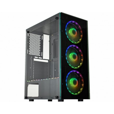 GABINETE GAMER K-MEX DIVINUS RÍTMICO CG-BL10 S/ FONTE