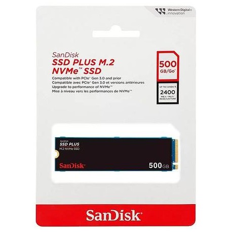 HD SSD 500GB M.2 NVME SANDISK