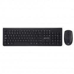 TECLADO+MOUSE C3TECH USB S/ FIO MOD K-W80BK 