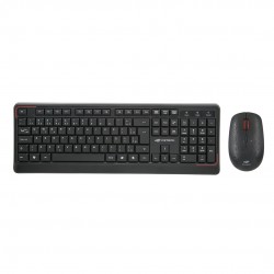TECLADO+MOUSE C3TECH USB S/ FIO MOD K-W70BK