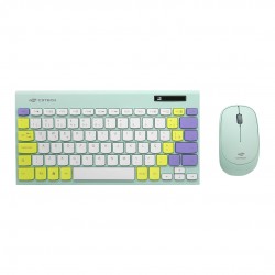 TECLADO+MOUSE C3TECH USB S/ FIO MOD K-W71GNTKL