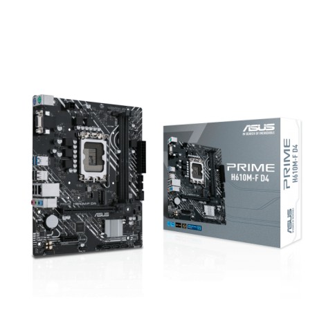 PLACA-MÃE ASUS H610M-F D4 PRIME S/V/R ( 12ª Geração )