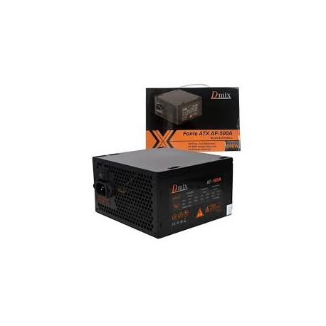 FONTE 500W REAL DMIX 1*12 MOD AF-500A