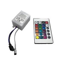 CONTROLADOR FITA LED RGB / FONTE 12V 6A