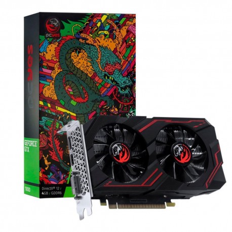 PLACA VÍDEO 4GB PCI EXPRESS PCYES GTX 1650 GDDR6 GEFORCE
