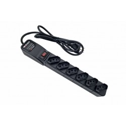 FILTRO DE LINHA TS-SHARA 6 TOMADAS 10A MOD 554