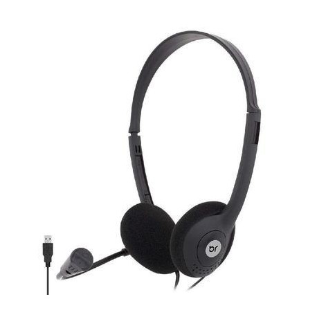 HEADSET OFFICE C/ MICROFONE USB / USB-C BRIGHT MOD 0019