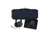 TECLADO+MOUSE+FONE+PAD HOOPSON GAMER MOD TPC-067AZ